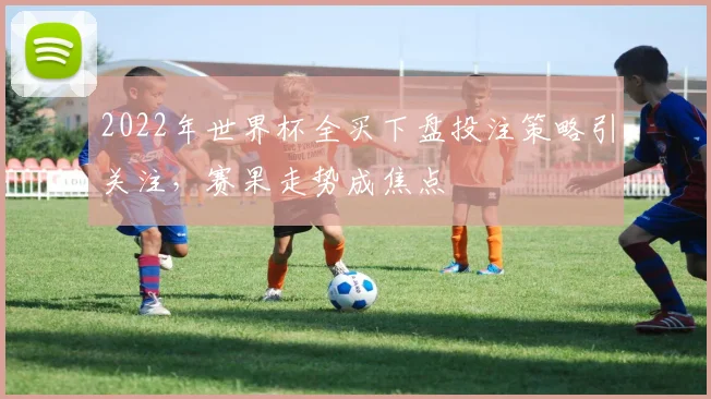 2022年世界杯全买下盘投注策略引关注，赛果走势成焦点